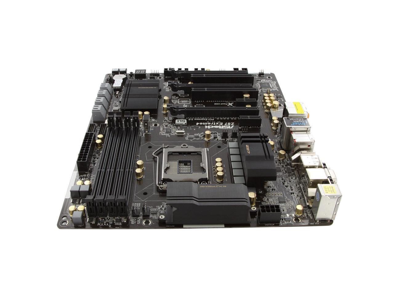 ASRock Z87 Extreme4 LGA 1150 ATX Intel Motherboard - Newegg.com