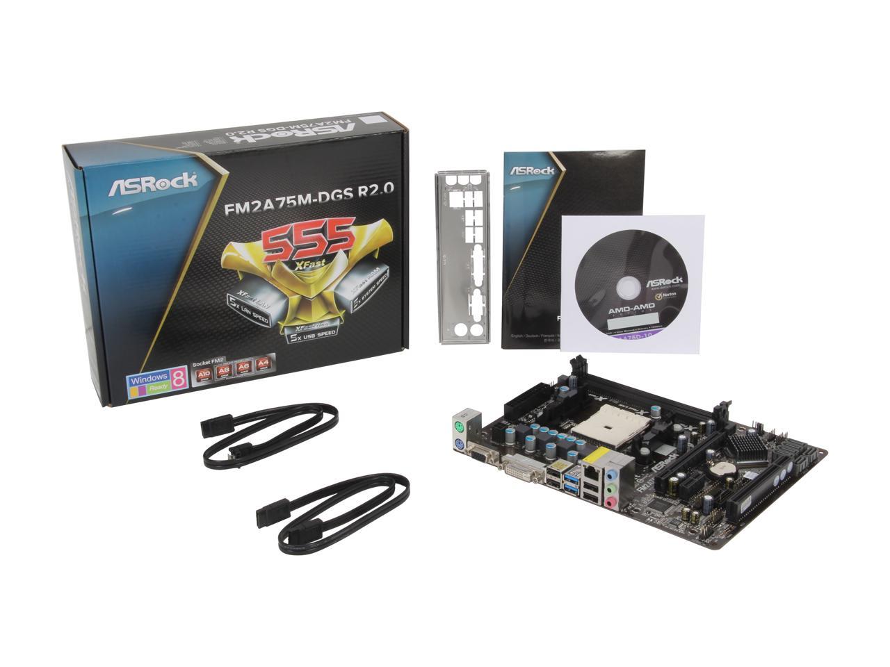 Asrock fm2a75m dgs не запускается