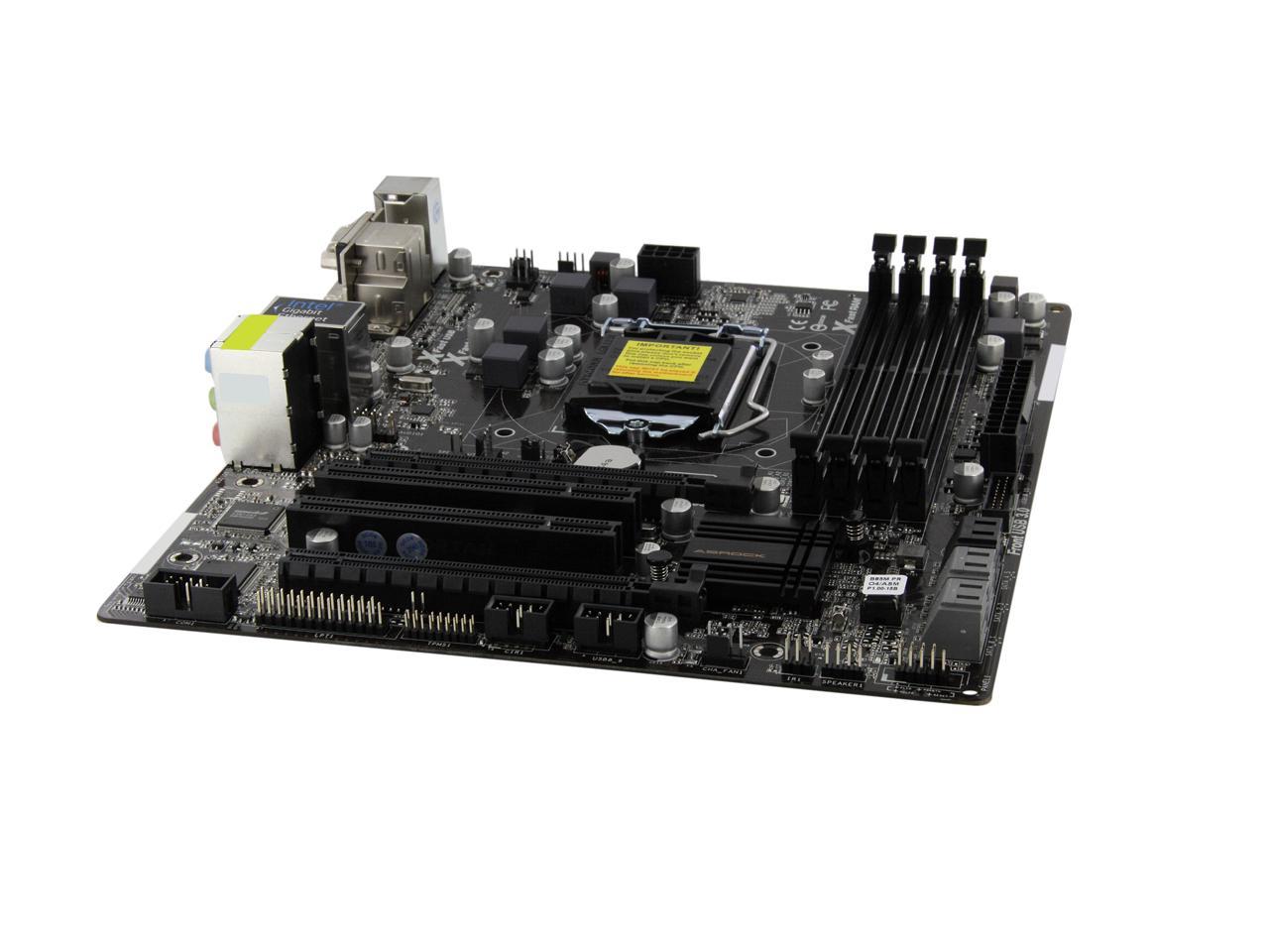 Asrock b85 pro4 не стартует