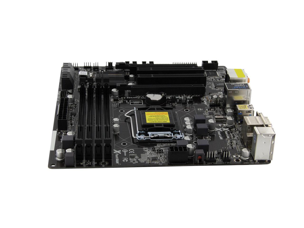 Asrock b85 pro4 не стартует