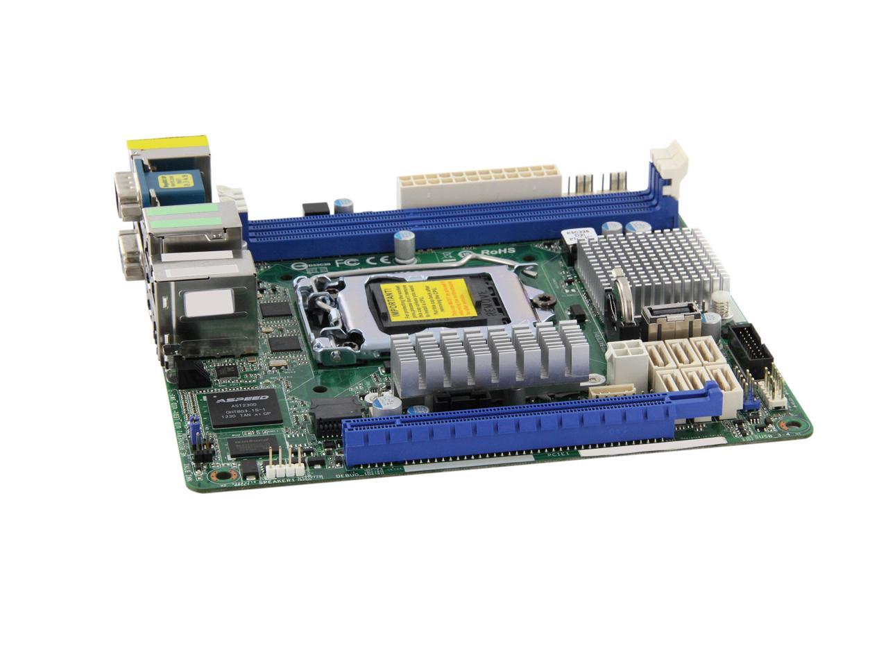 ASRock E3C226D2I Mini ITX Server Motherboard - Newegg.com