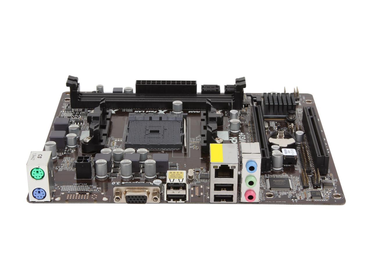 Asrock fm2a55m vg3 какие процессоры поддерживает