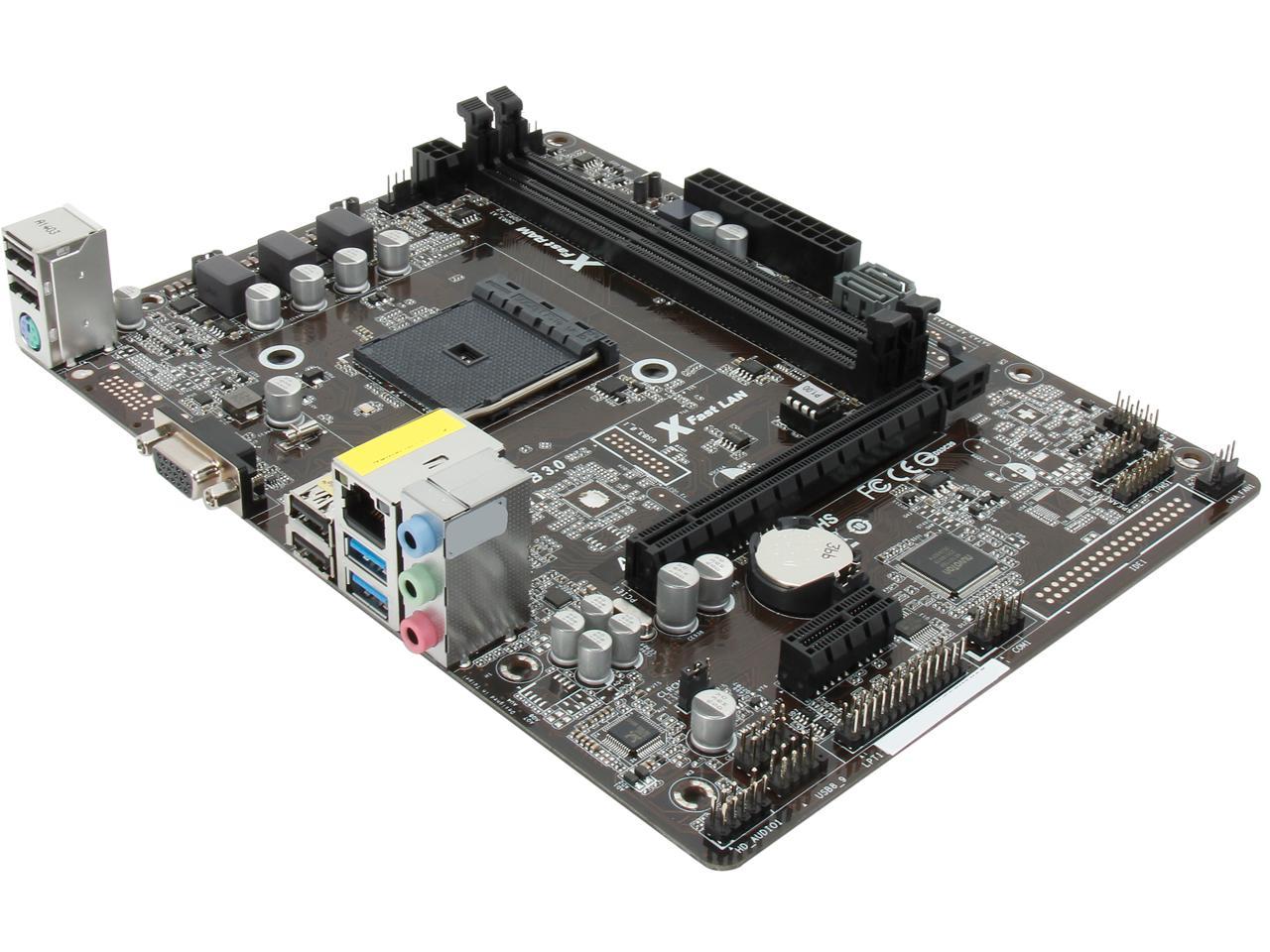 Open Box: ASRock AM1B-M AM1 Micro ATX AMD Motherboard - Newegg.com