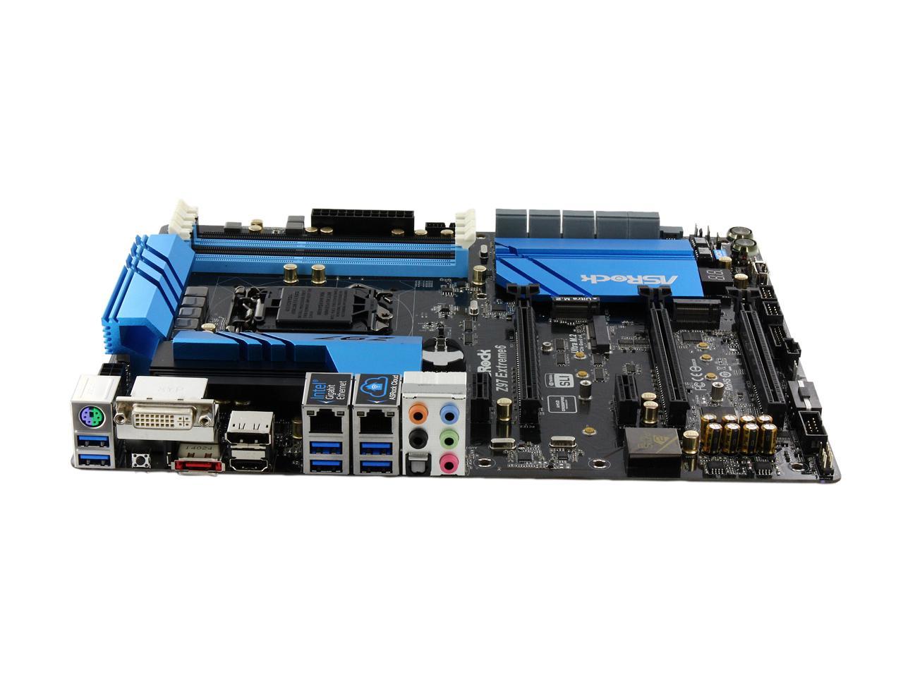 ASRock Z97 Extreme6 LGA 1150 Intel Z97 HDMI SATA 6Gb/s USB 3.0 ATX Intel  Motherboard