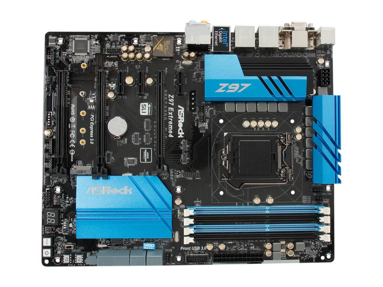 ASRock Z97 Extreme4 LGA 1150 ATX Intel Motherboard