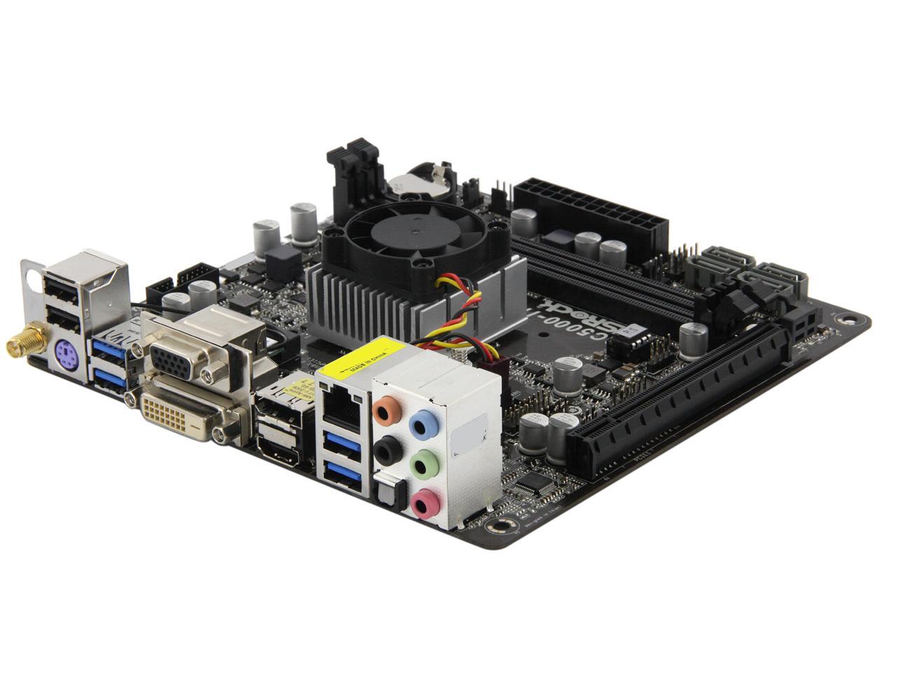 ASRock QC5000-ITX/WiFi AMD FT3 Kabini A4-5000 Quad-Core APU Mini ITX