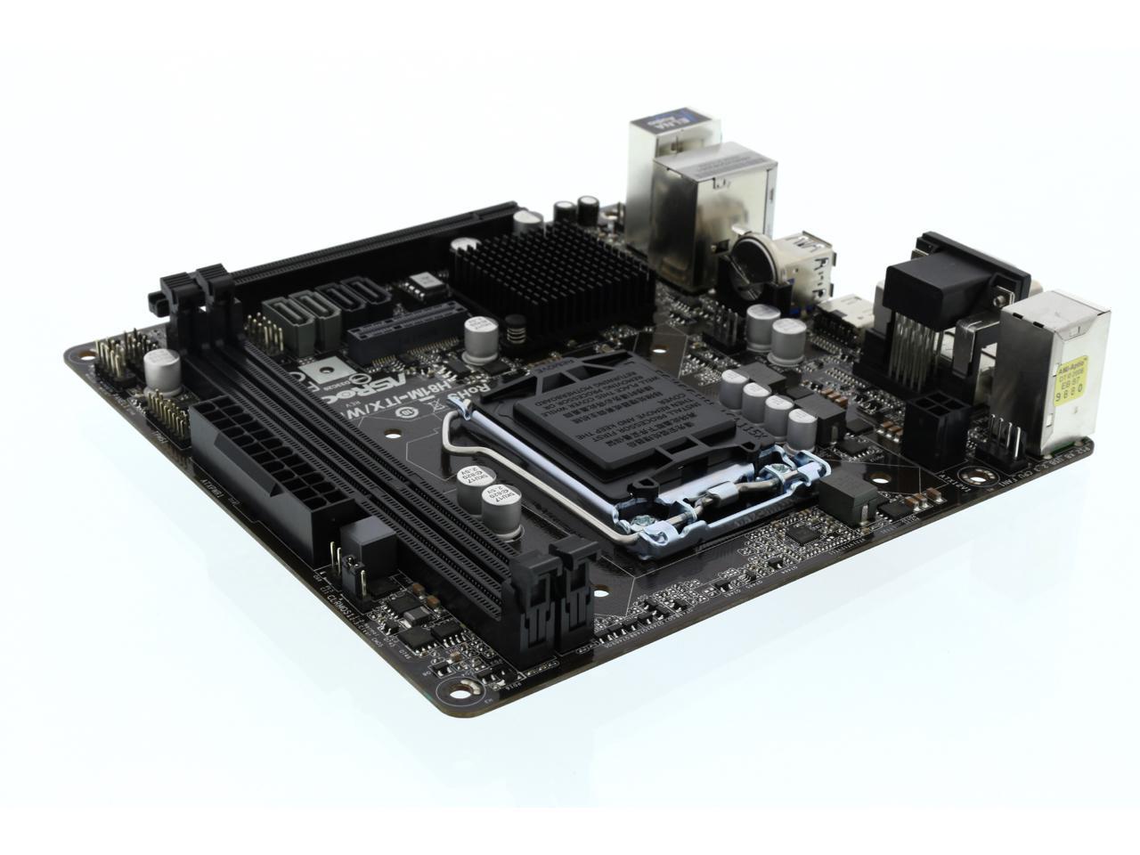 ASRock H81M-ITX/WIFI LGA 1150 Mini ITX Intel Motherboard - Newegg.com