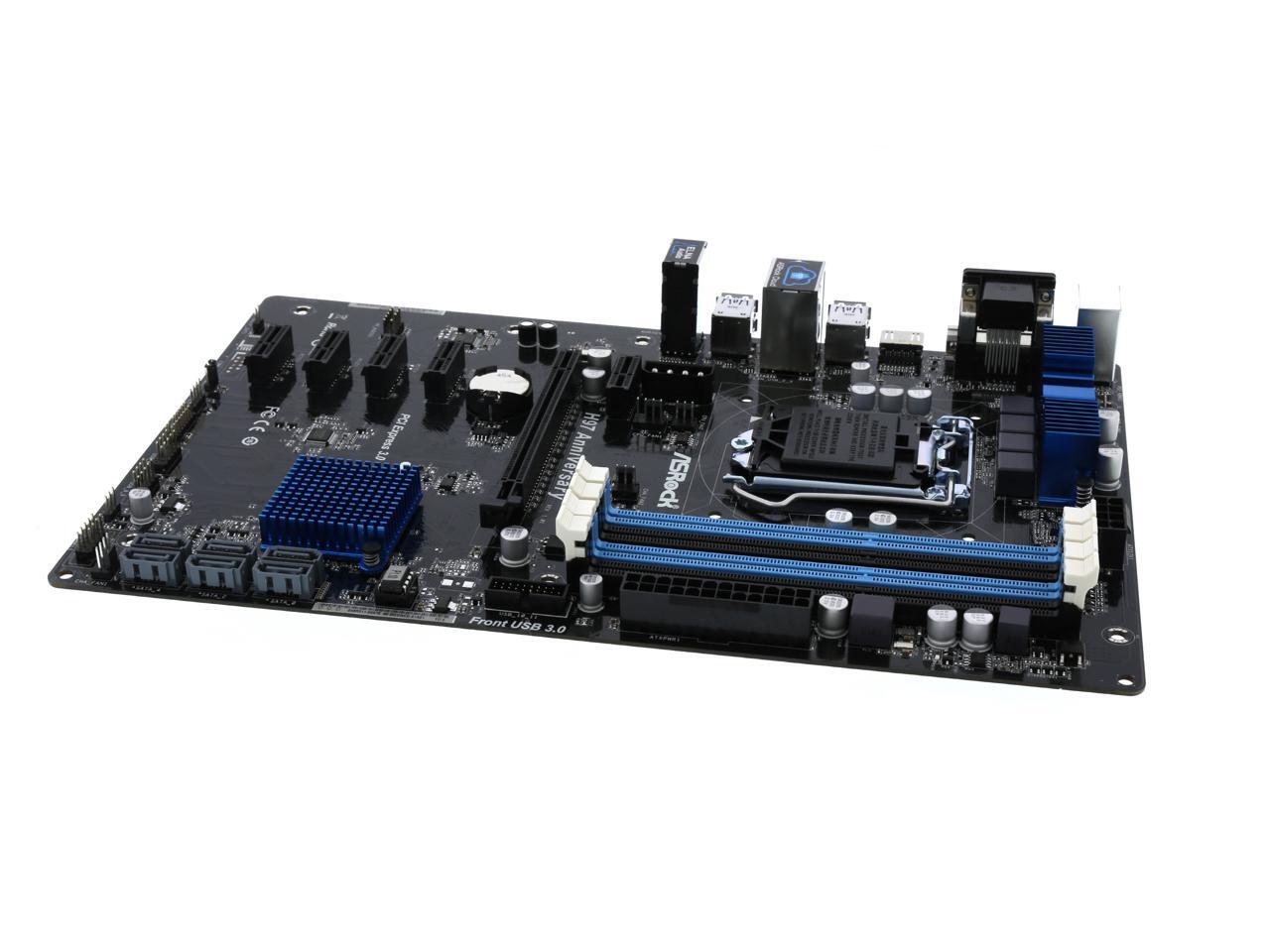 ASRock H97 Anniversary LGA 1150 ATX Intel Motherboard - Newegg.ca