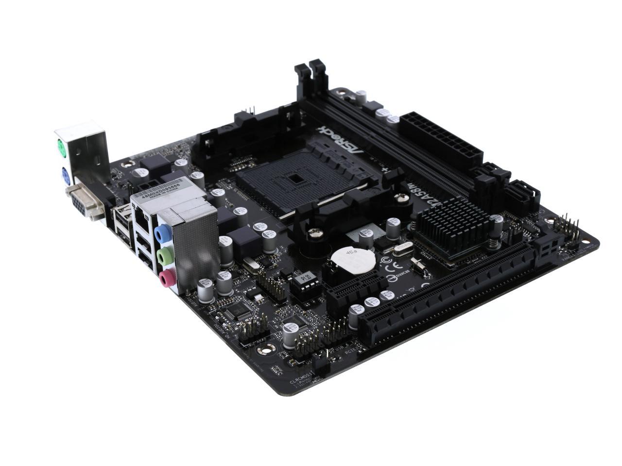 Asrock fm2a58m vg3 не стартует