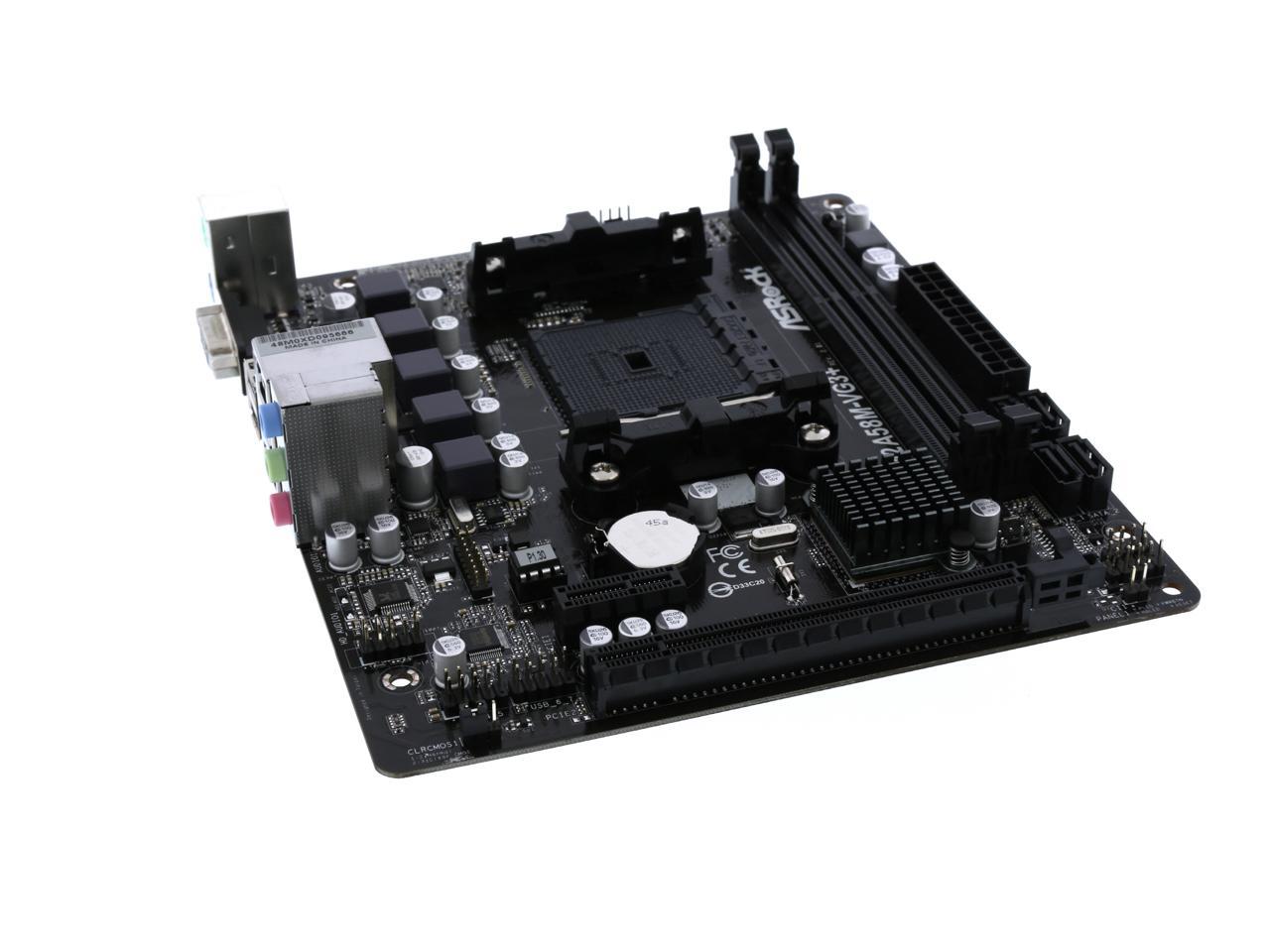 Asrock fm2a58m vg3 не стартует