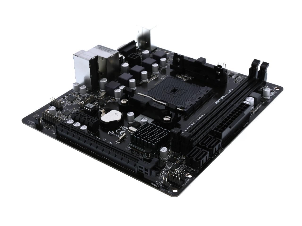 Asrock fm2a58m vg3 не стартует