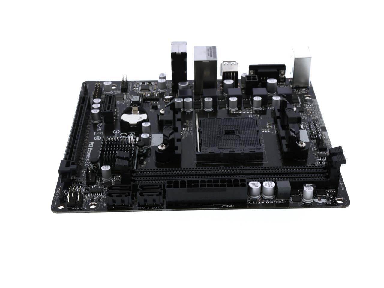 Asrock fm2a58m vg3 не стартует