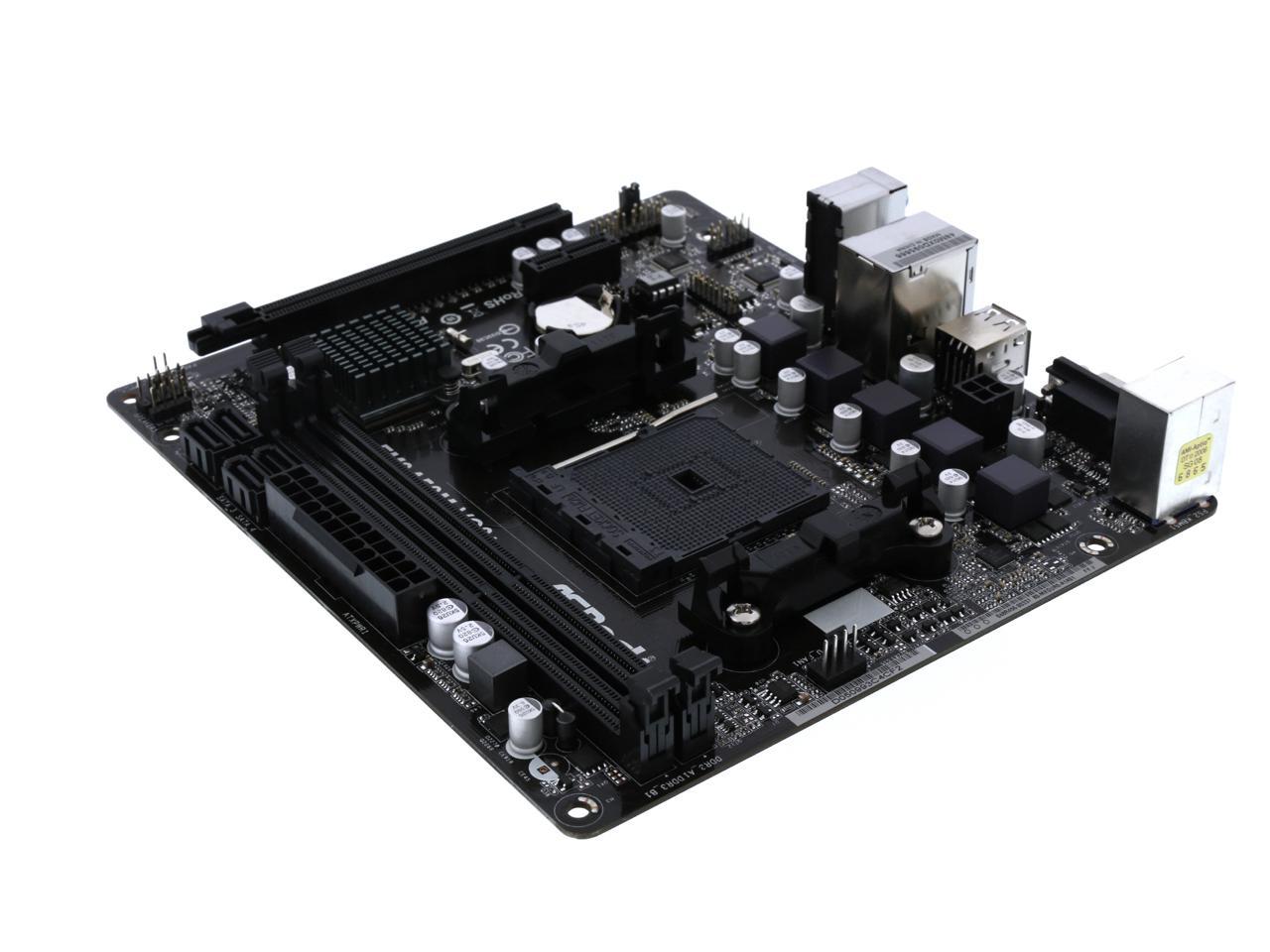 Asrock fm2a58m vg3 не стартует