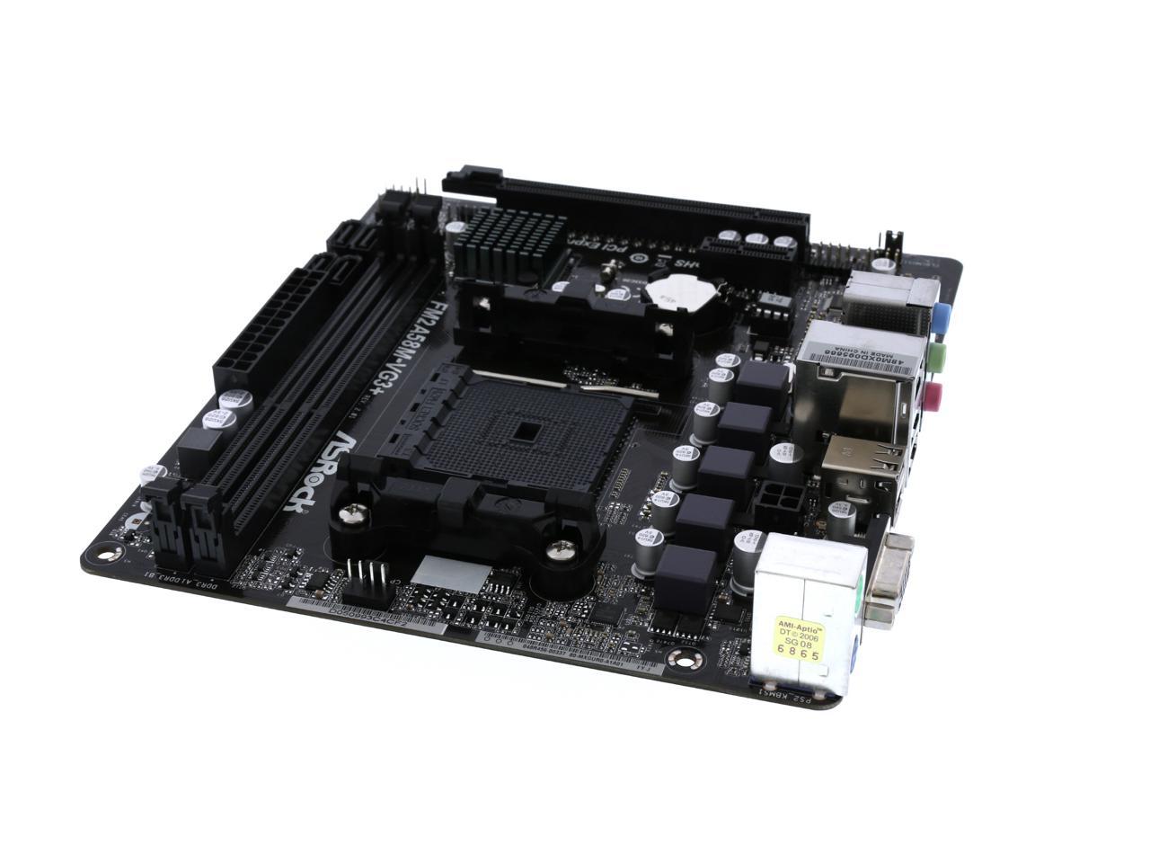 Asrock fm2a58m vg3 r2 0 совместимость с процессорами