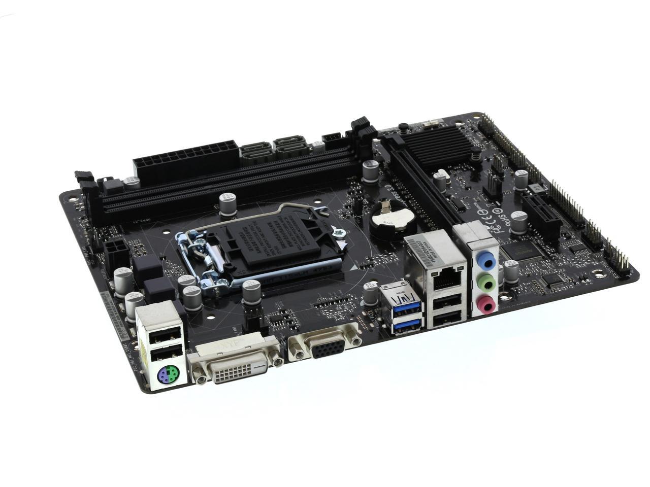 ASRock B85M-DGS LGA 1150 Micro ATX Intel Motherboard - Newegg.com