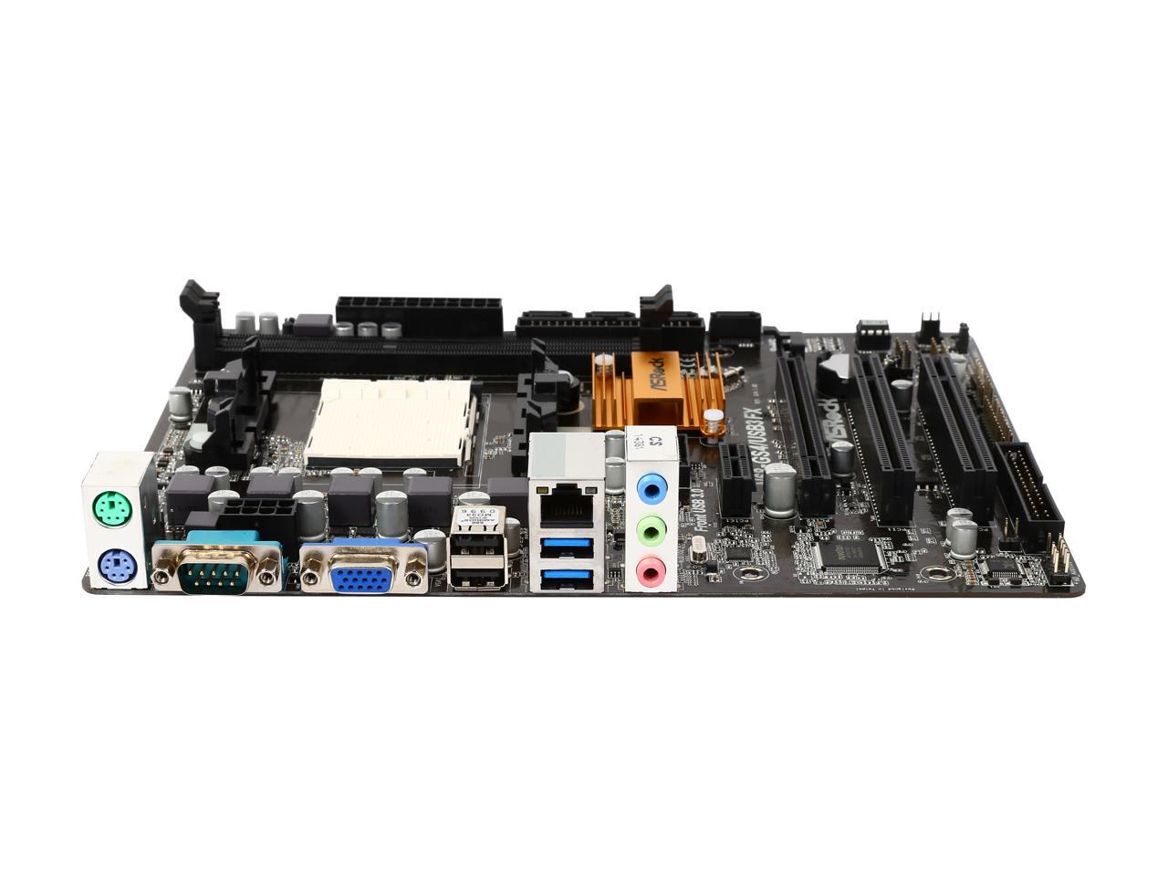 ASRock N68-GS4/USB3 FX AM3+ Micro ATX AMD Motherboard - Newegg.com