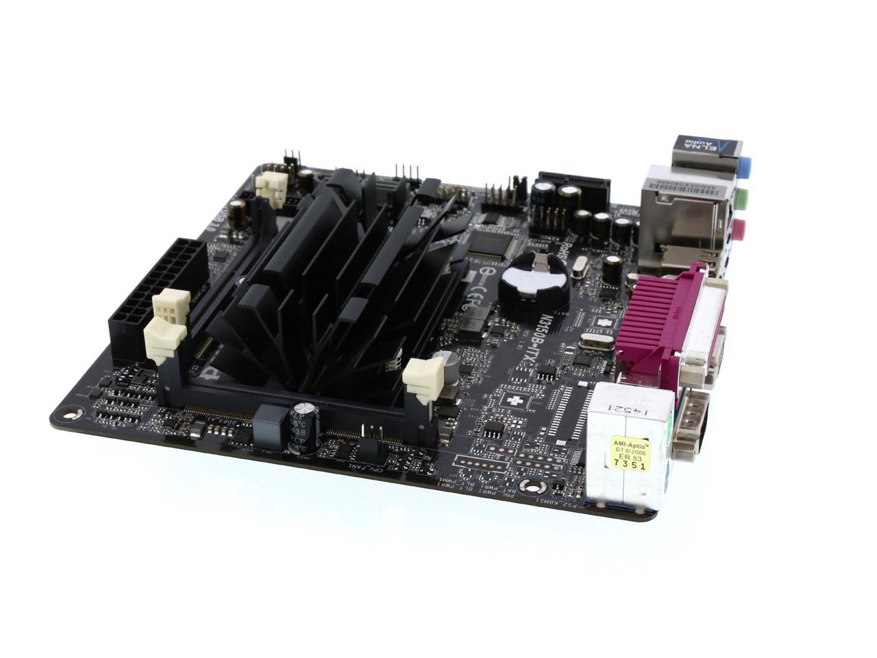 ASRock N3150B-ITX Intel Quad-Core Processor N3150 (up to 2.08 GHz) Mini ...