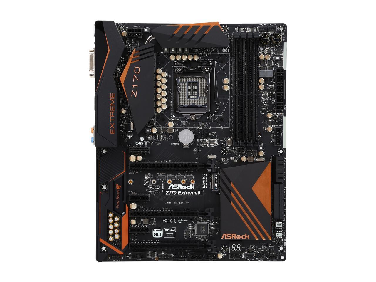 Asrock z170 extreme6 обзор