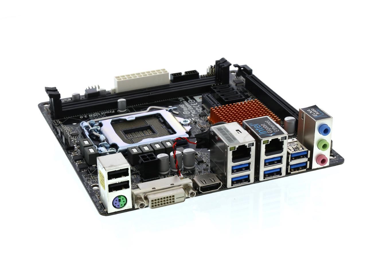 Used - Like New: ASRock H170M-ITX/DL LGA 1151 Mini ITX Intel Motherboard -  Newegg.com