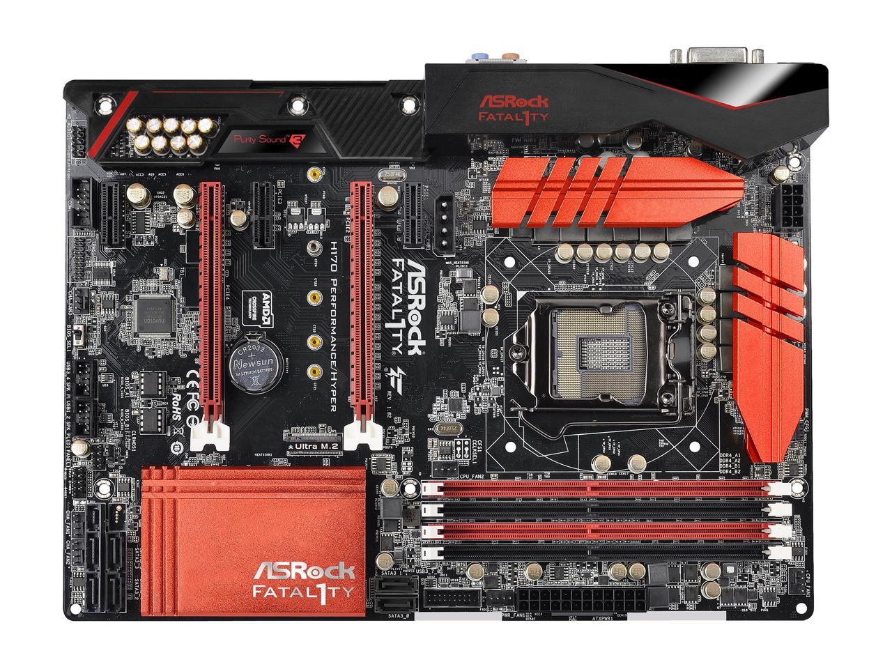 ASRock ASRock Fatal1ty Gaming H170 Performance/Hyper LGA 1151 ATX Intel