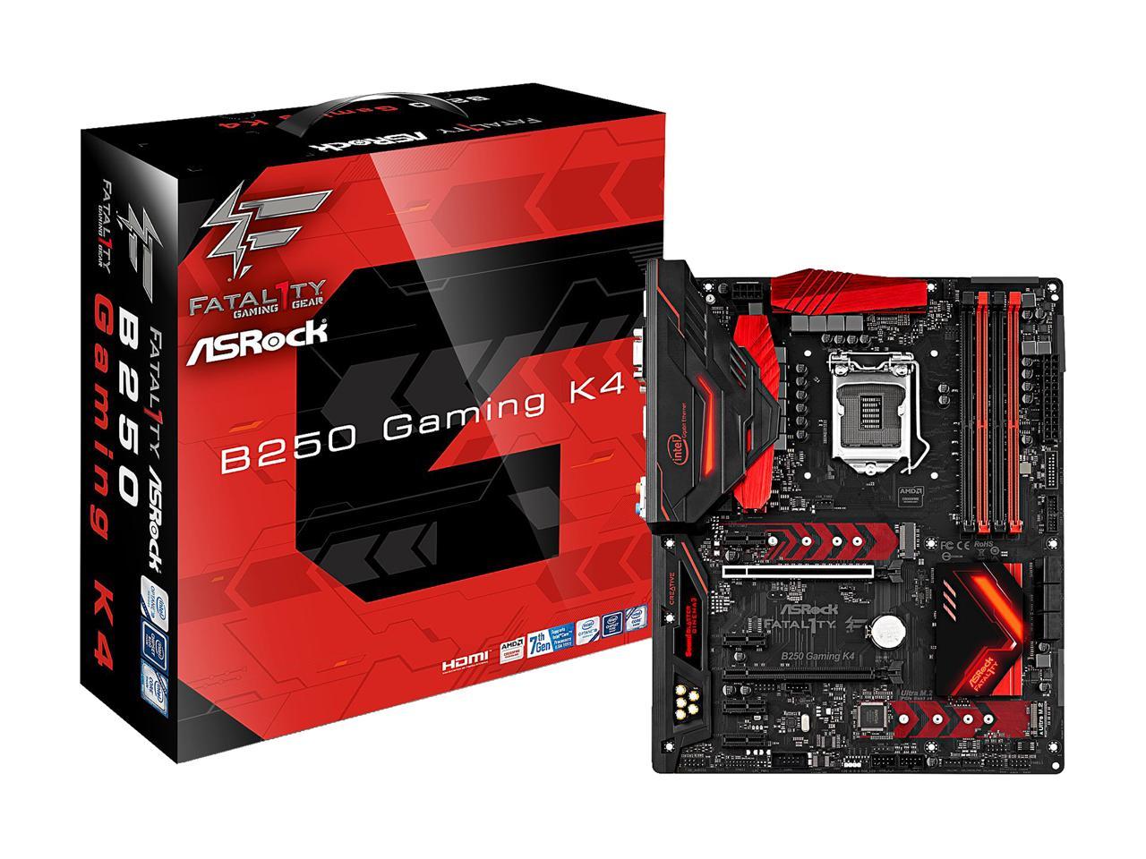 Asrock fatal1ty b250 gaming k4 обзор