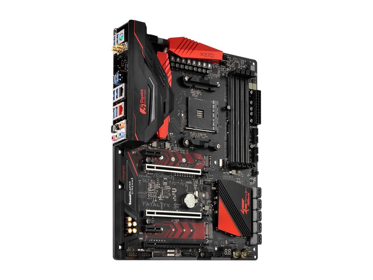 Asrock Fatal1ty X370 Professional Gaming Am4 Atx Amd Motherboard