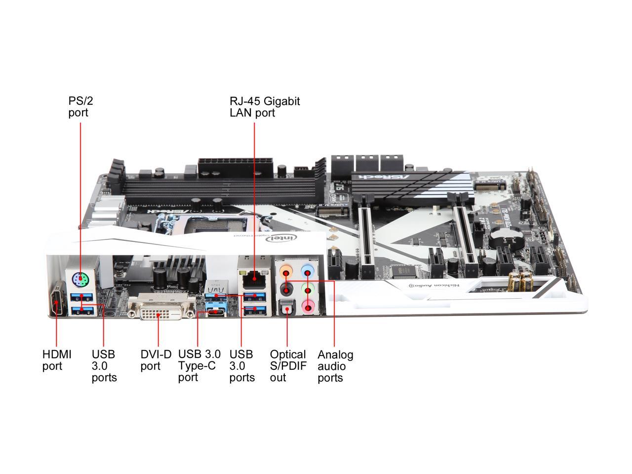ASRock Z270 Killer SLI LGA 1151 ATX Motherboards Intel Newegg.ca