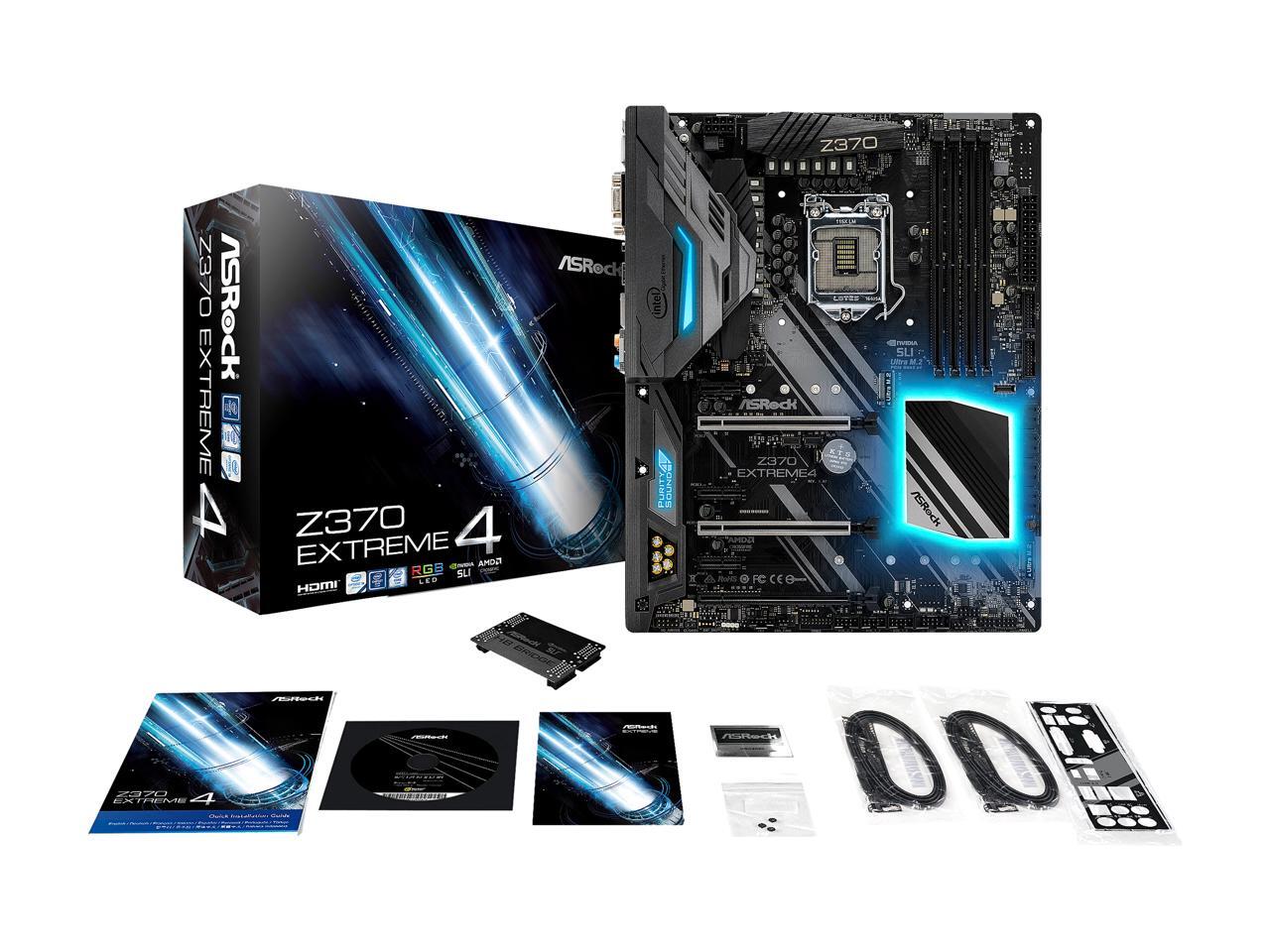 Asrock Z370 Extreme4 Gaming Mainboard Intel Sockel 1151 www.newegg.com
