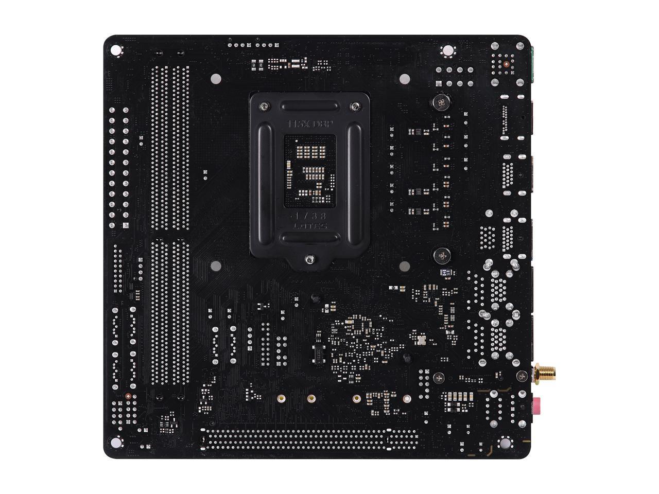 Asrock H370m Itx Ac Lga 1151 300 Series Mini Itx Intel Motherboard Newegg Com
