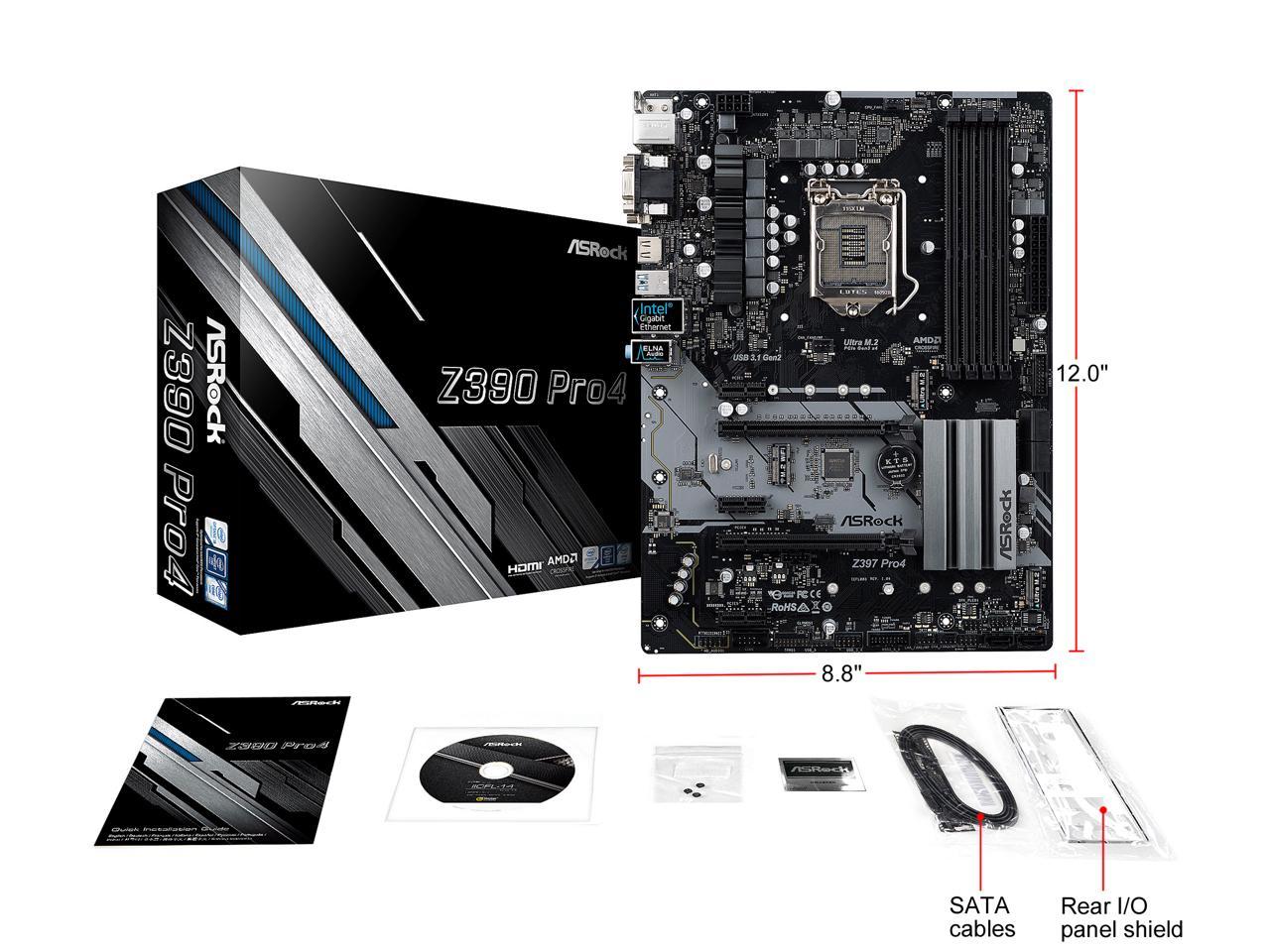 Asrock z390 pro4 raid настройка