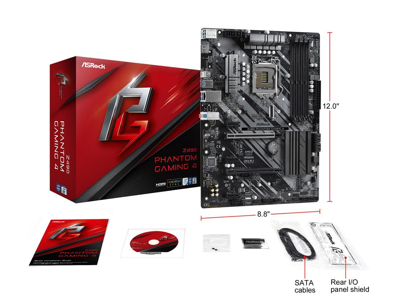 Настройка процессора в биосе asrock z490 phantom gaming 4