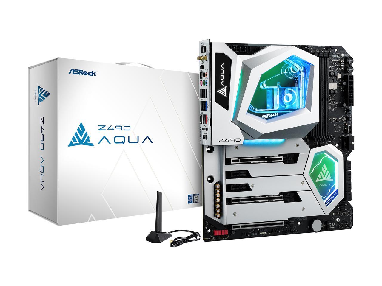 Asrock z490 aqua обзор