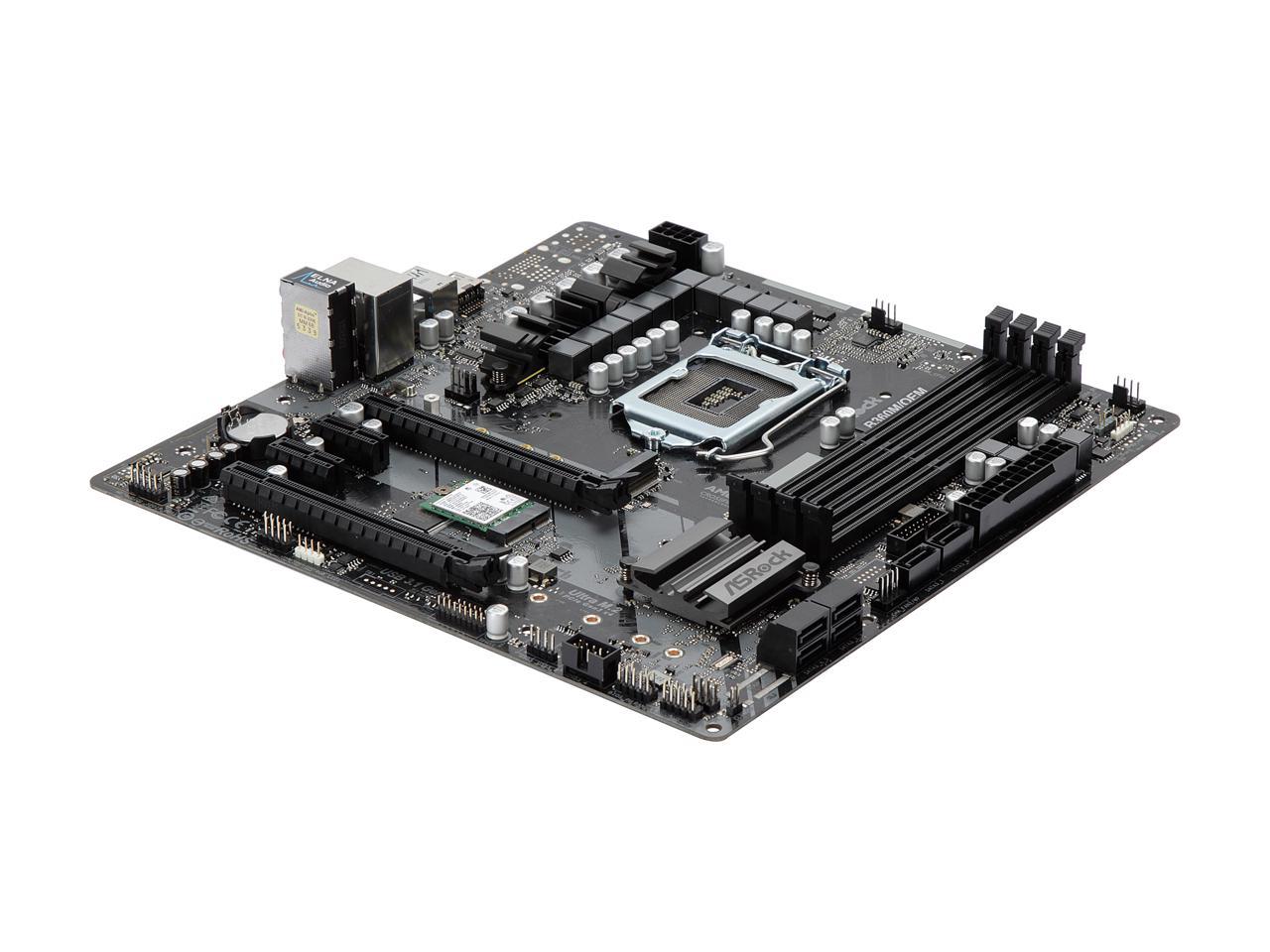 Asrock b360 pro4 какие процессоры поддерживает