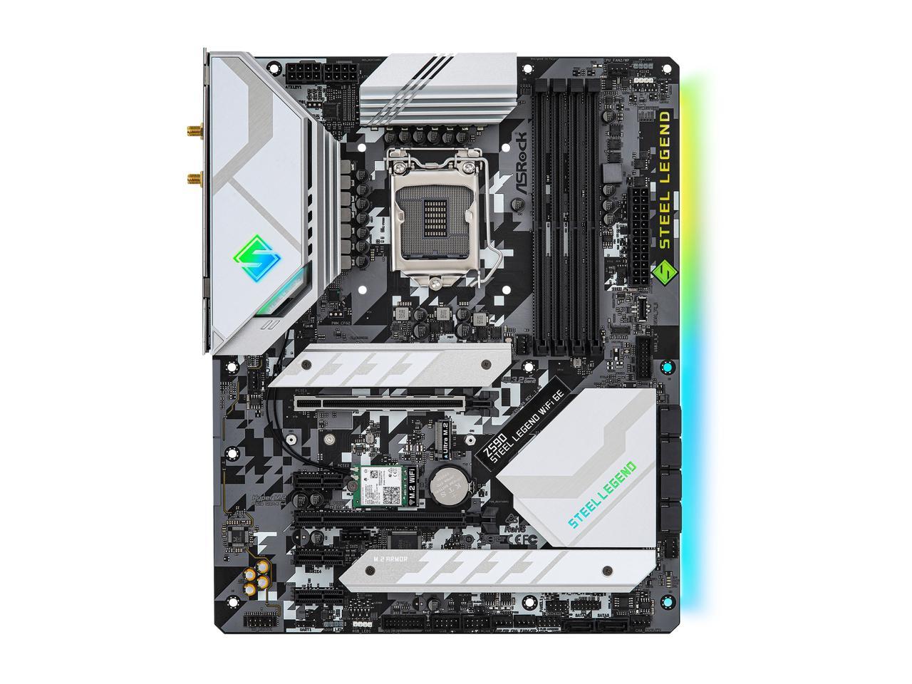 新品 ASRock Z590 Steel Legend WiFi 6E+spbgp44.ru