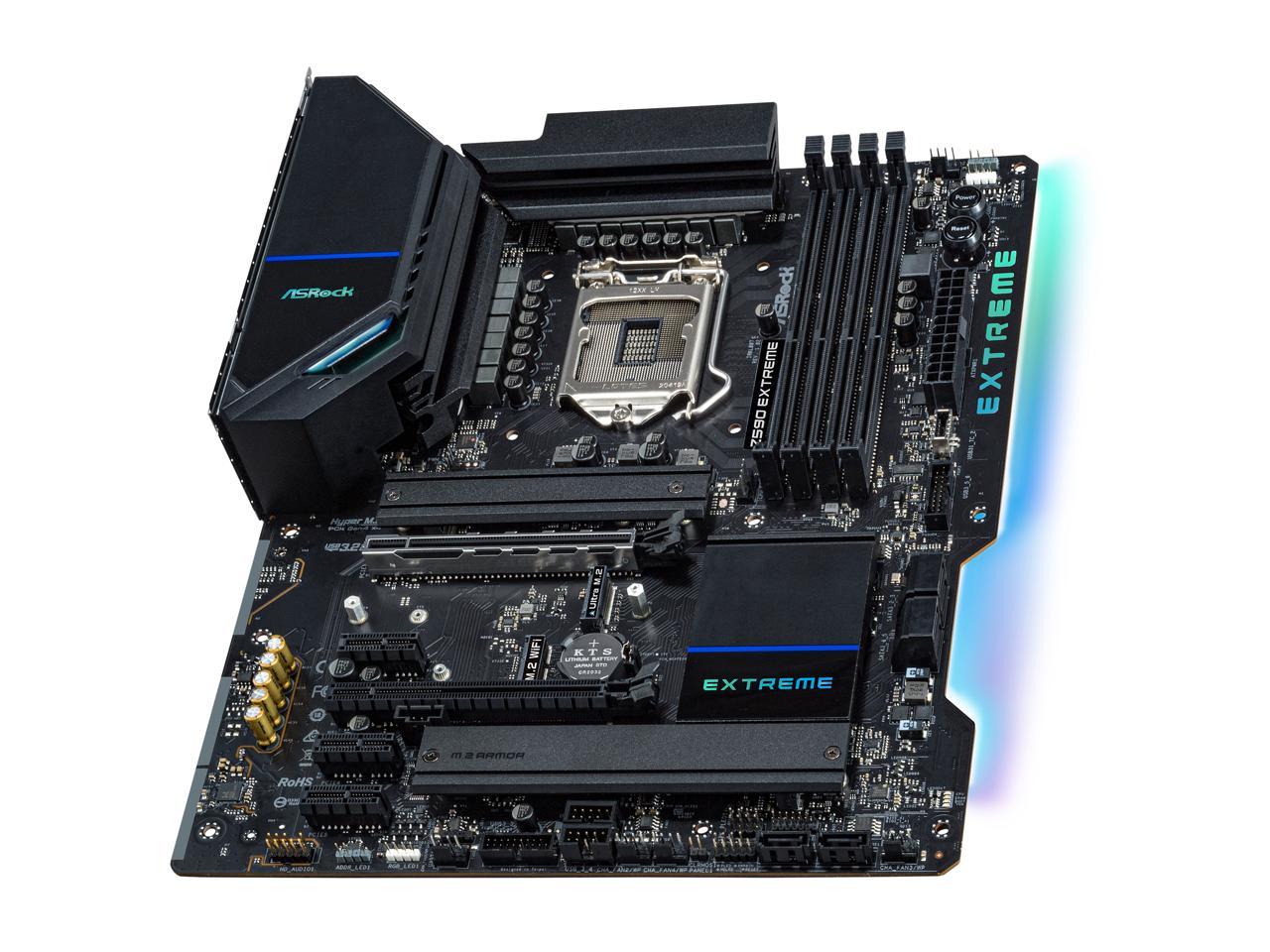 Asrock z590 extreme не запускается