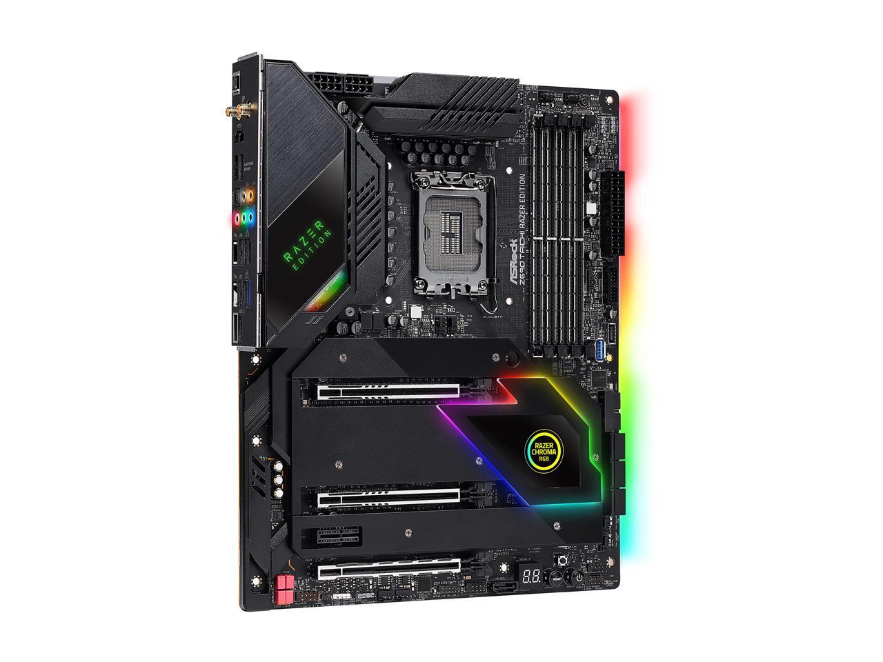 ASRock Z690 Taichi Razer Edition LGA 1700 DDR5 ATX Intel Motherboard -  Newegg.com