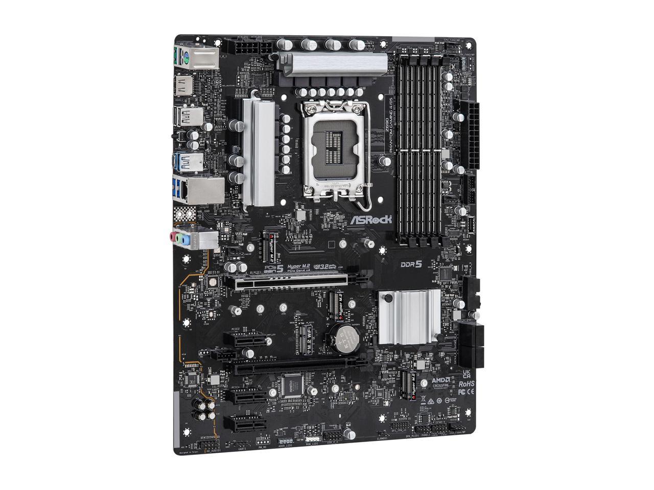 ASRock Z690 Phantom Gaming 4/D5 LGA 1700 DDR5 ATX Intel Motherboard -  Newegg.com