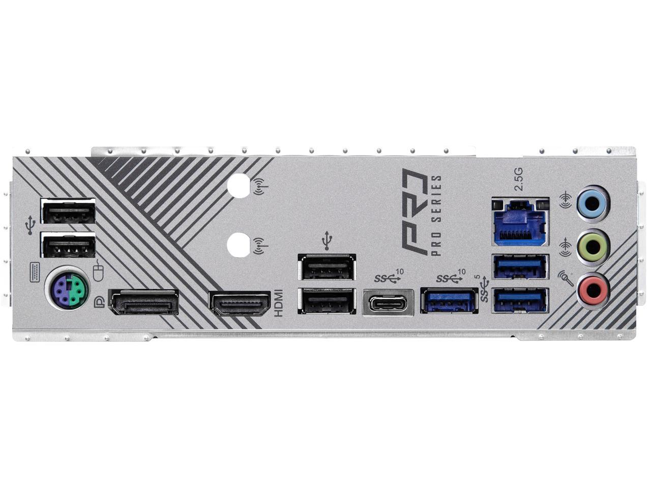 ASRock Z790 PRO RS Intel LGA1700 ATX Mainboard , 4 slots DDR5, PCIE 5.0
