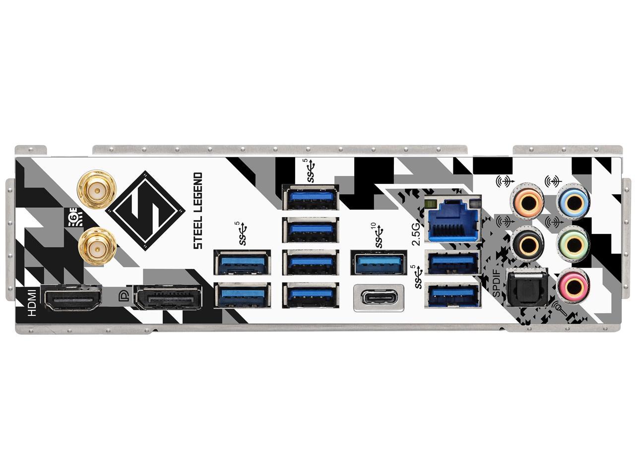 Asrock Z Steel Legend Wifi Intel Lga Th Th Th Gen Atx