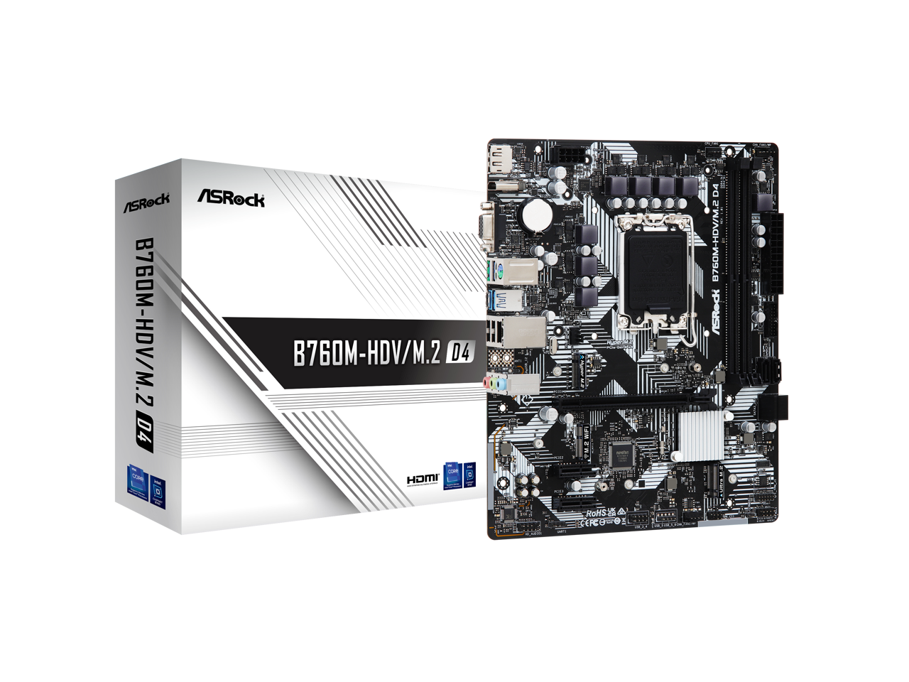 Asrock B M Hdv M Lga Ddr Micro Atx Motherboard Newegg Com