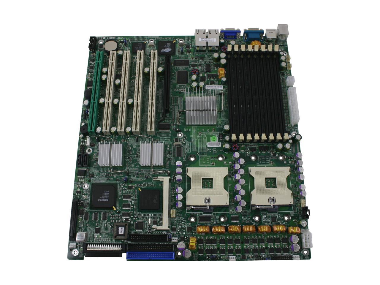 SUPERMICRO X6DH8-XG2-O Extended ATX Server Motherboard - Newegg.com