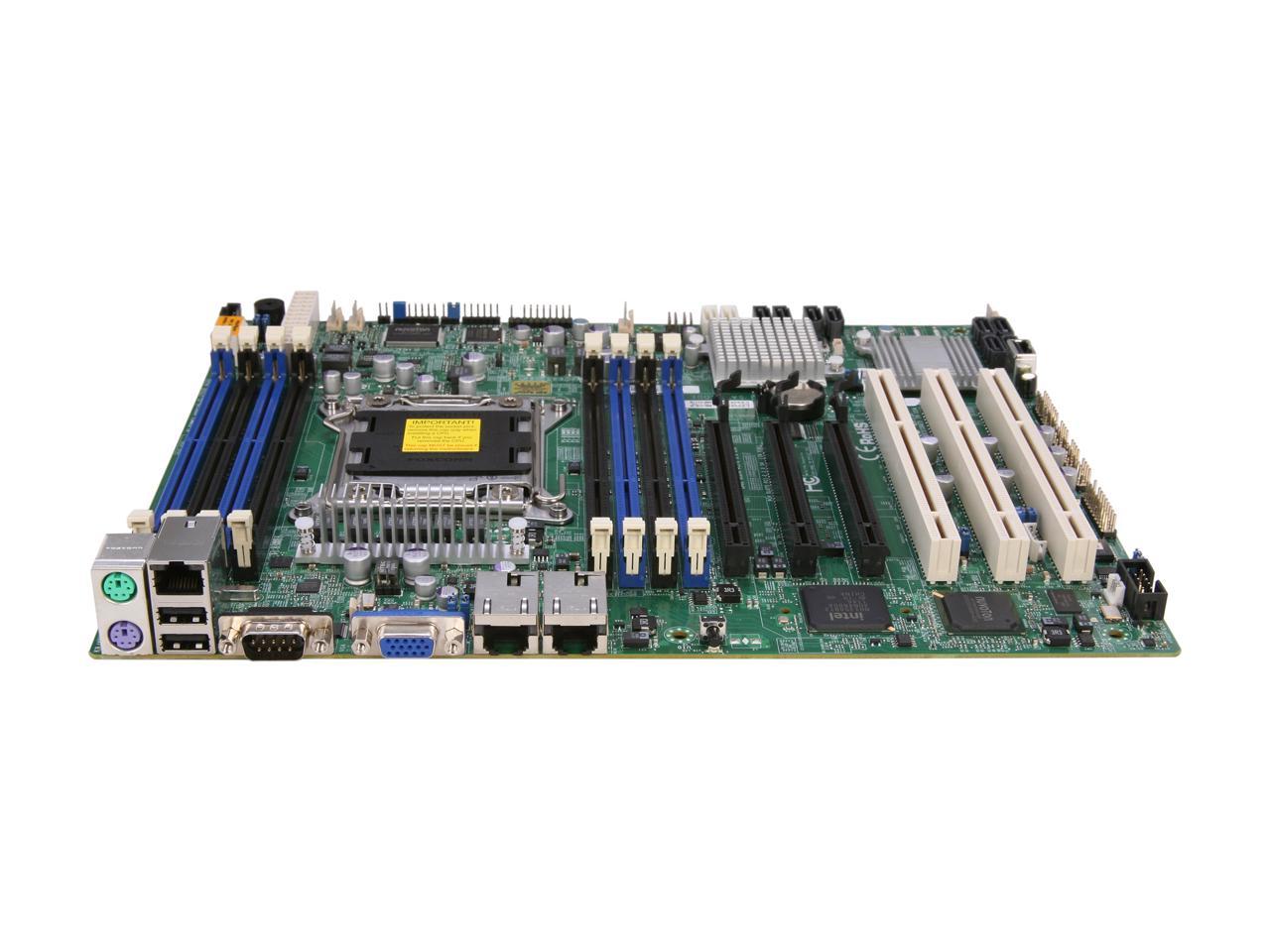 SUPERMICRO X9SRE-F Single Socket R (LGA 2011) E5 ATX Workstation/Server ...