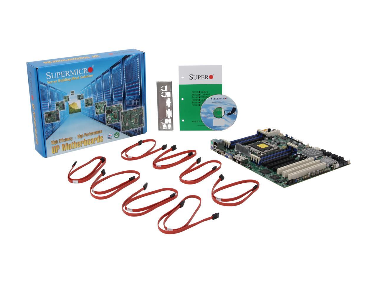 SUPERMICRO X9SRE-3F ATX Server Motherboard - Newegg.com