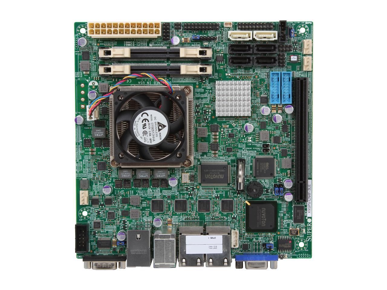 Supermicro X9SPV-LN4F Server Motherboard - Intel QM77 Express Chipset ...