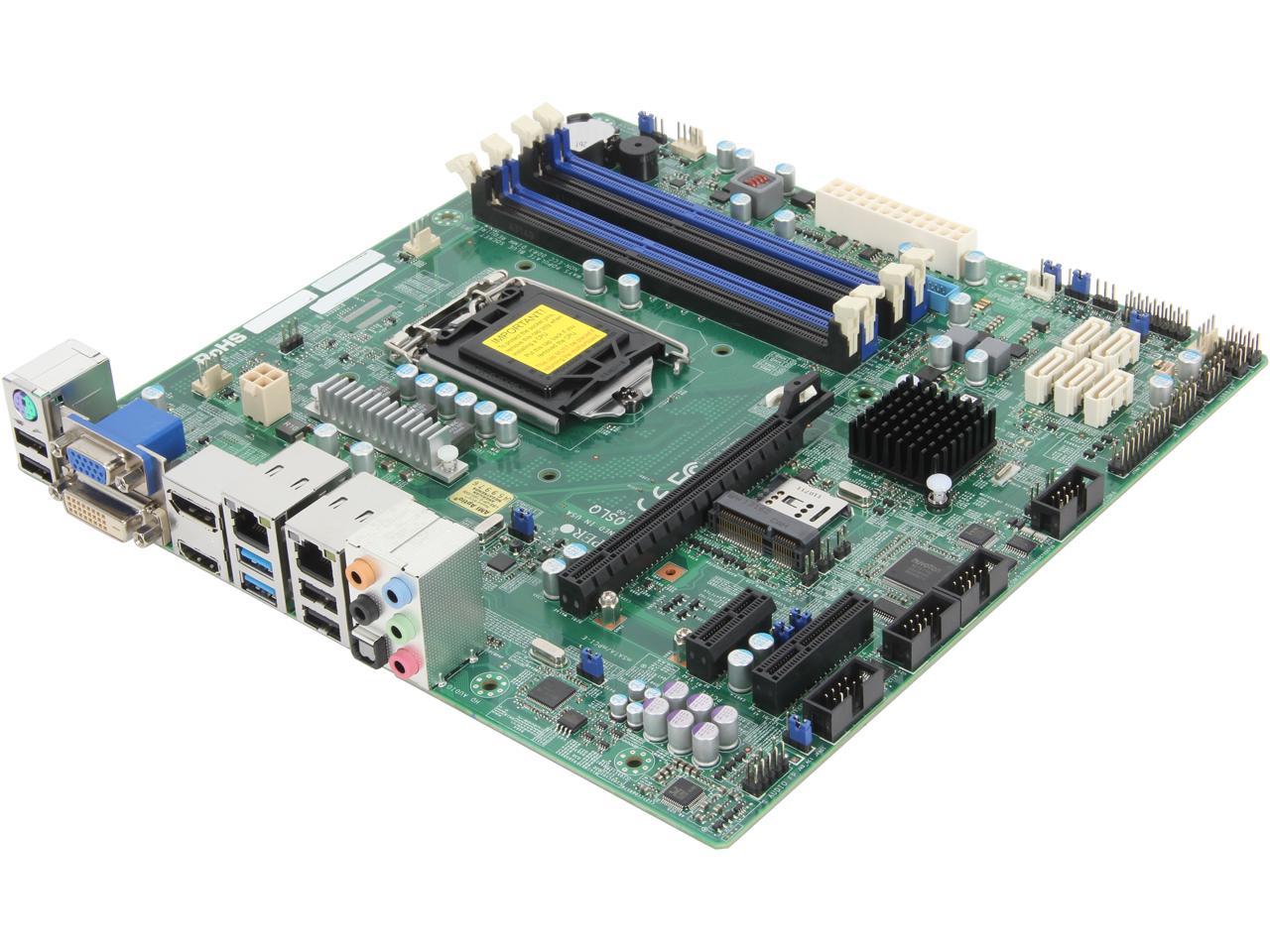 SUPERMICRO MBD-X10SLQ-O Micro ATX Server Motherboard - Newegg.com