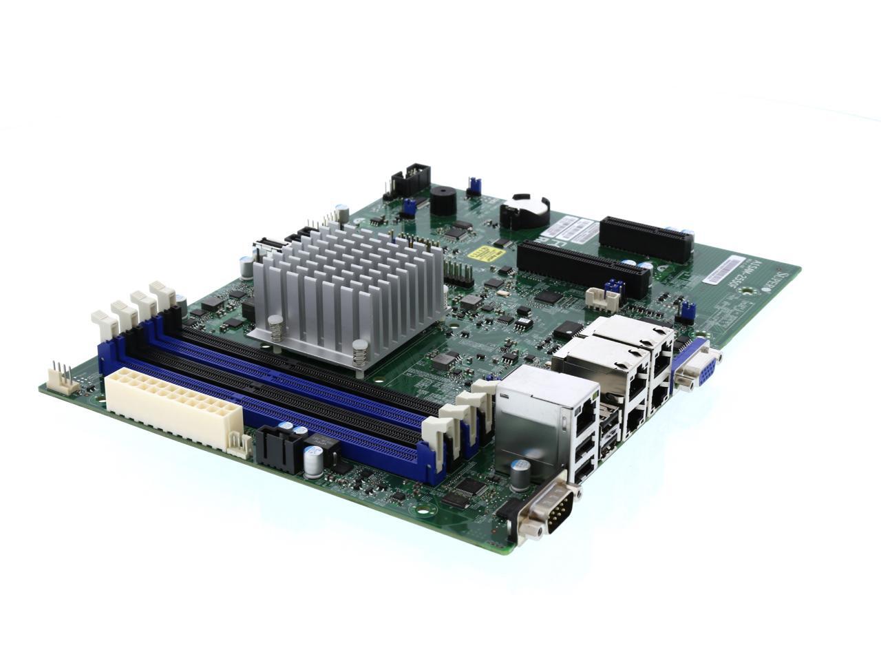 Supermicro MBD-A1SAM-2550F-B Motherboard MBD-A1SAM-2550F-B Atom C2550 64GB DDR3 PCI-Express SATA USB2.0 microATX