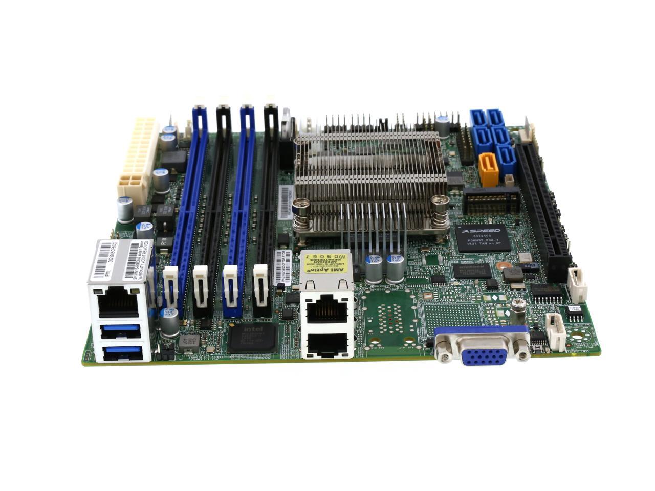 SUPERMICRO MBD-X10SDV-F-O Mini ITX Server Motherboard Xeon processor D-1540  FCBGA 1667