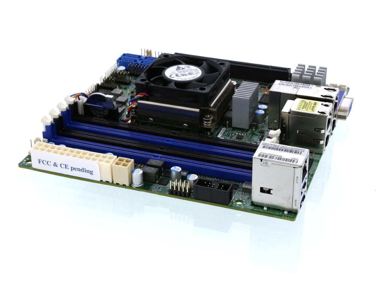 SUPERMICRO MBDX10SDVTLN4FO Mini ITX Server Motherboard Xeon