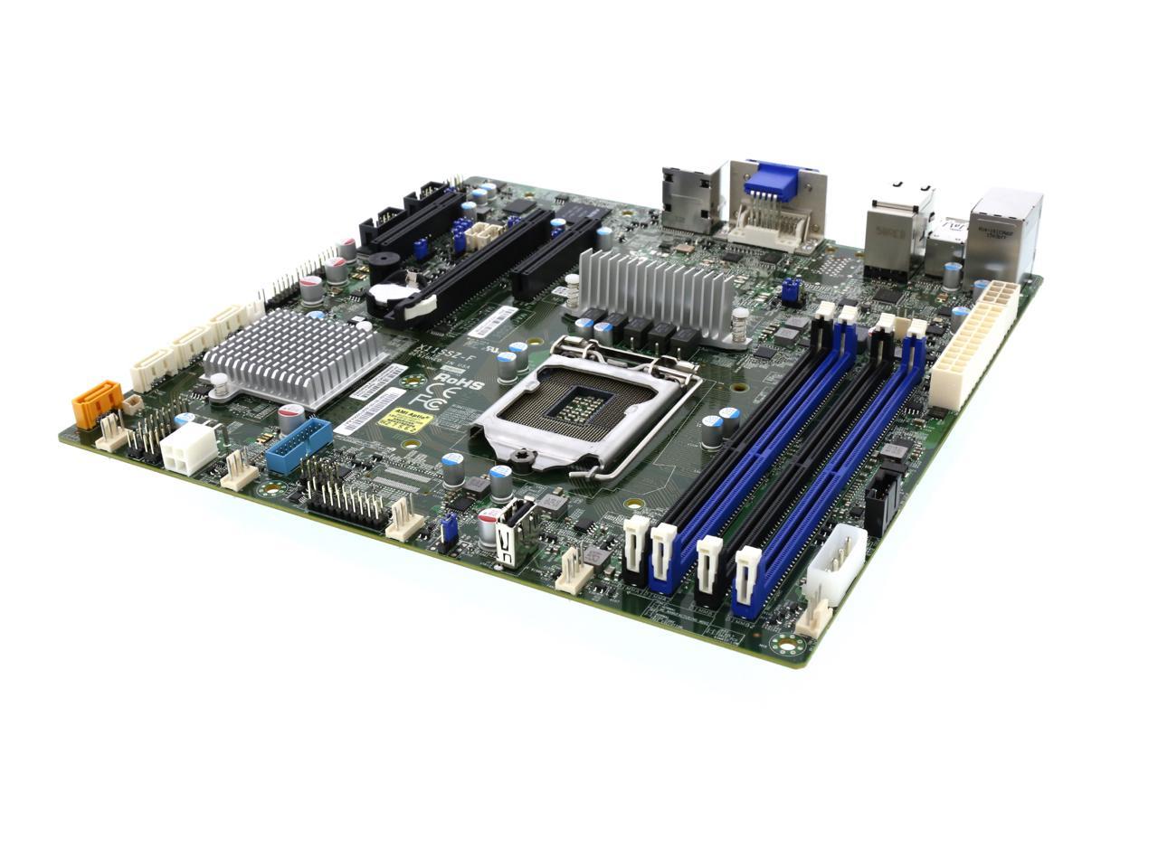 SUPERMICRO MBD-X11SSZ-F-O Micro ATX Server Motherboard - Newegg.com