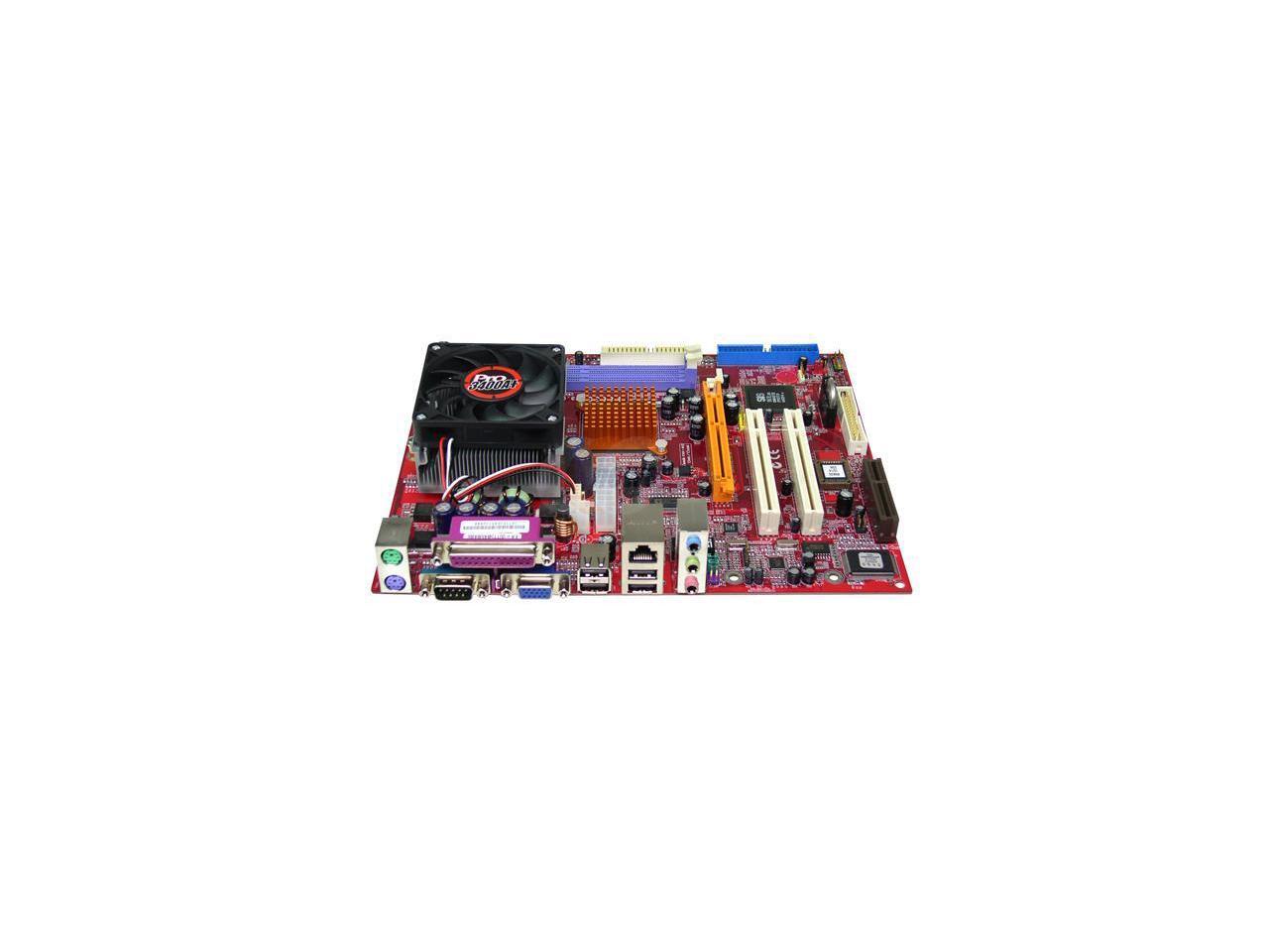 Open Box PC CHIPS M863G (PRO3400A+) AMD Mobile Athlon 2600+ Micro ATX
